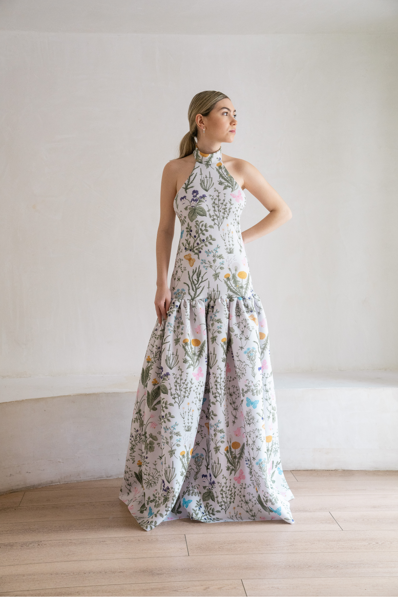 slim fit dress slacks Garden Gown L