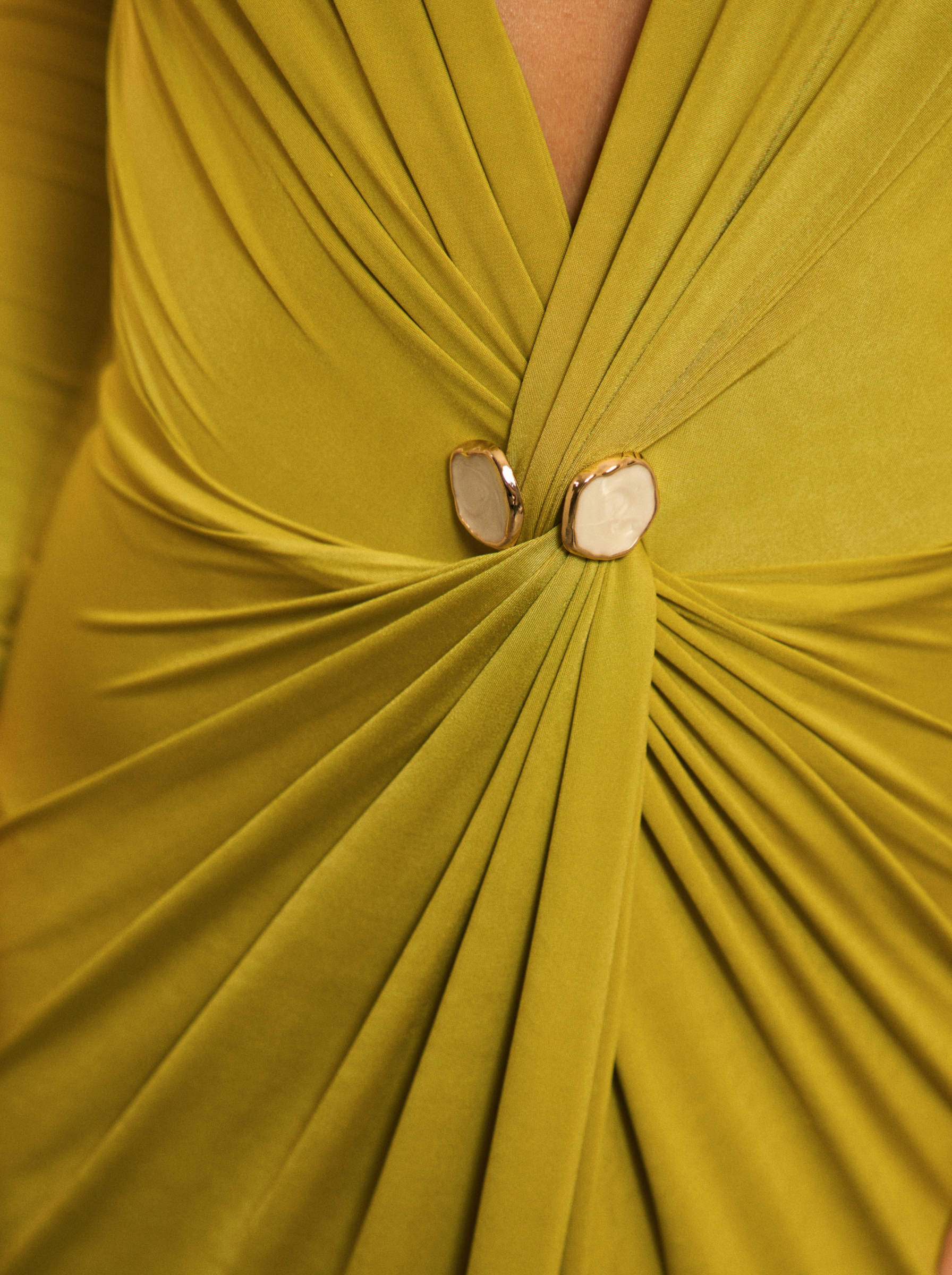 Elara Dress Green