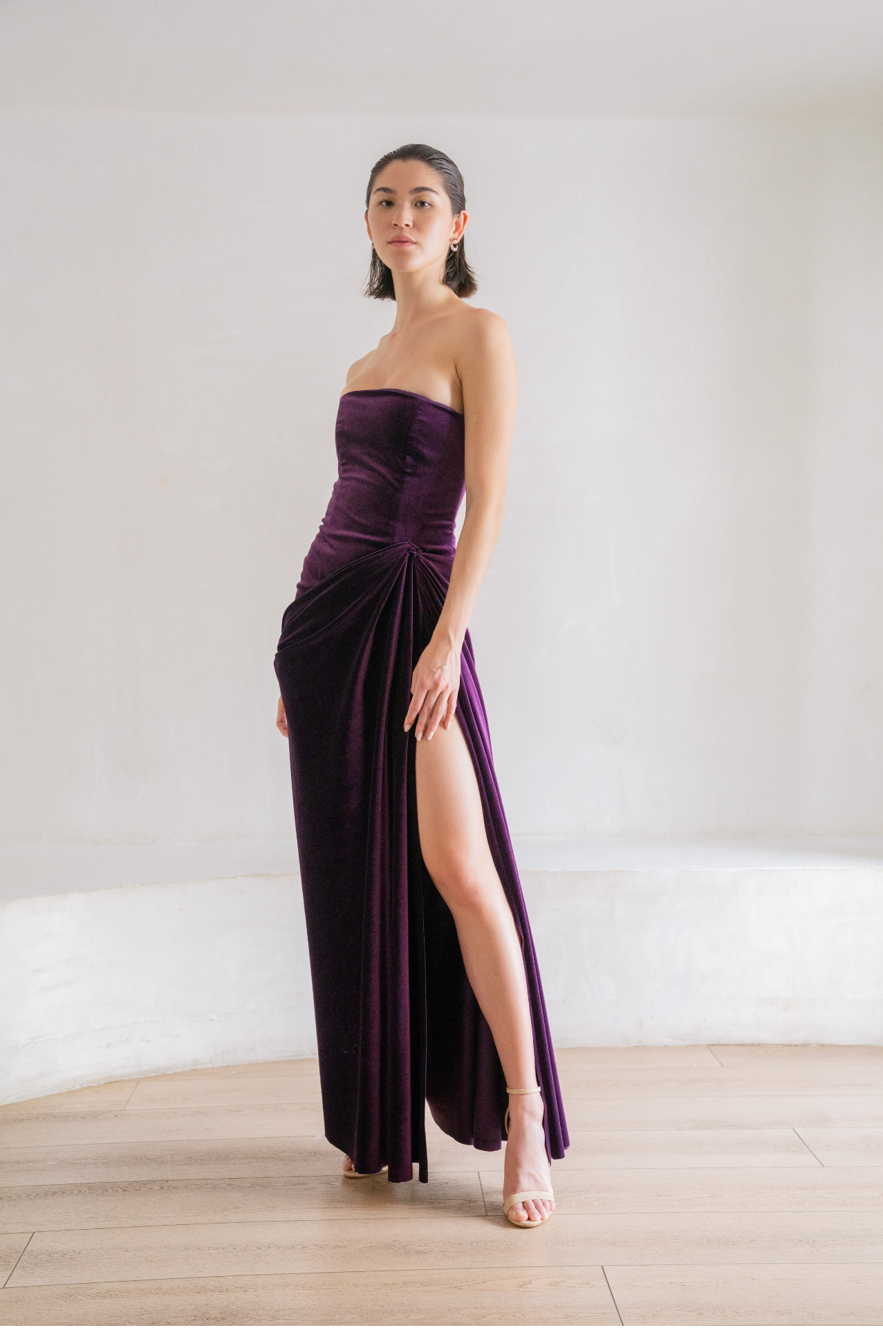 Sienna Slit Maxi Dress M