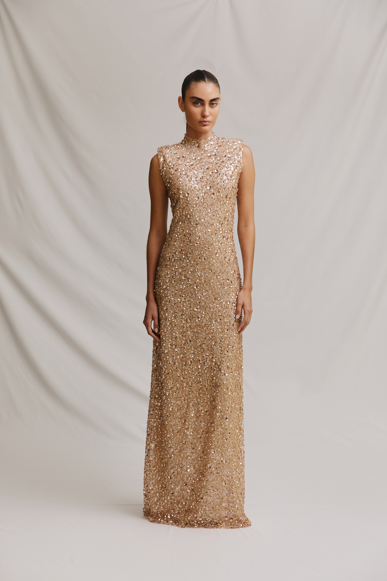 bridesmaid dresses rose gold Alba Dress Rose Gold