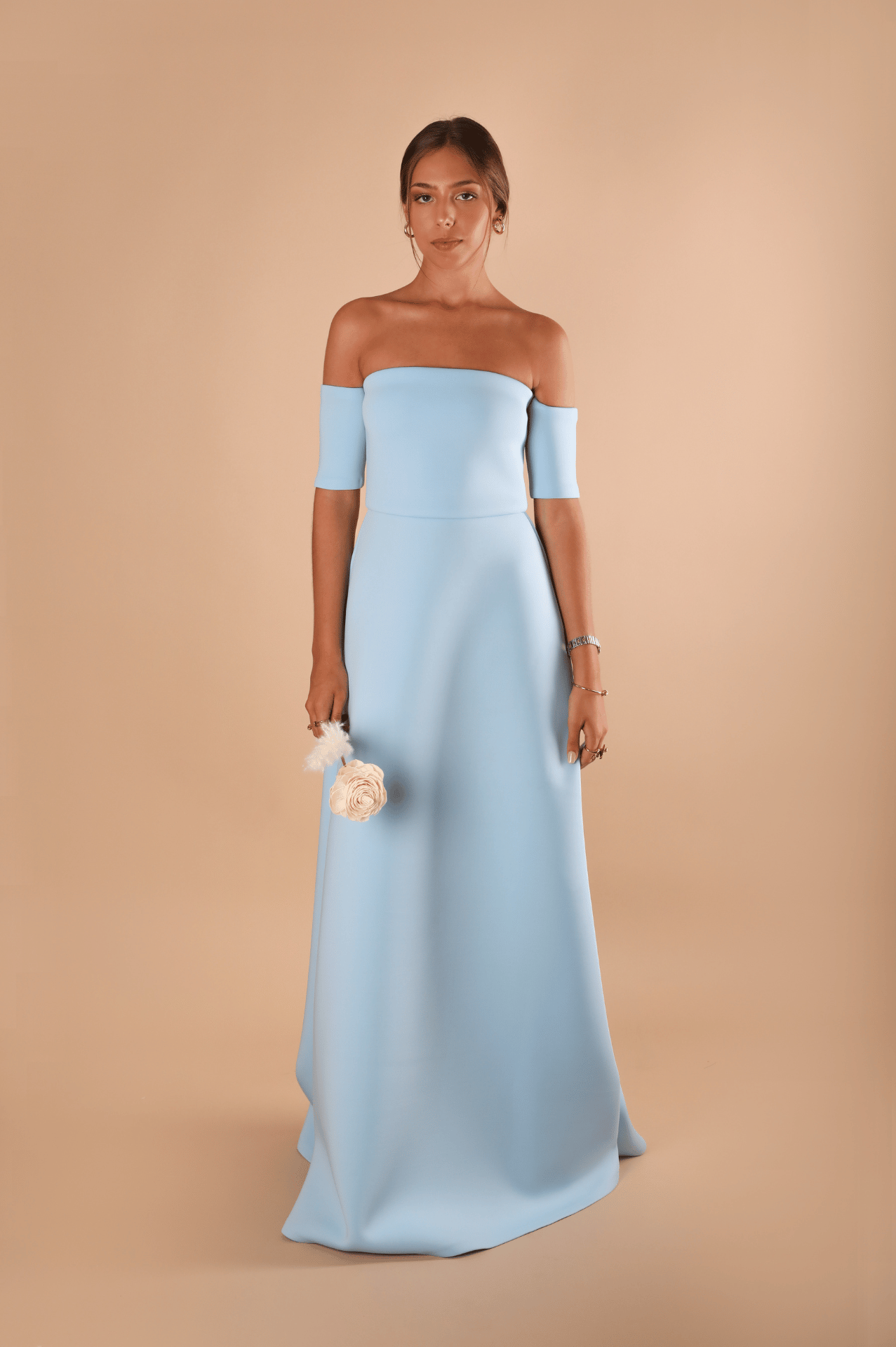 Off the shoulder sleeves Dress