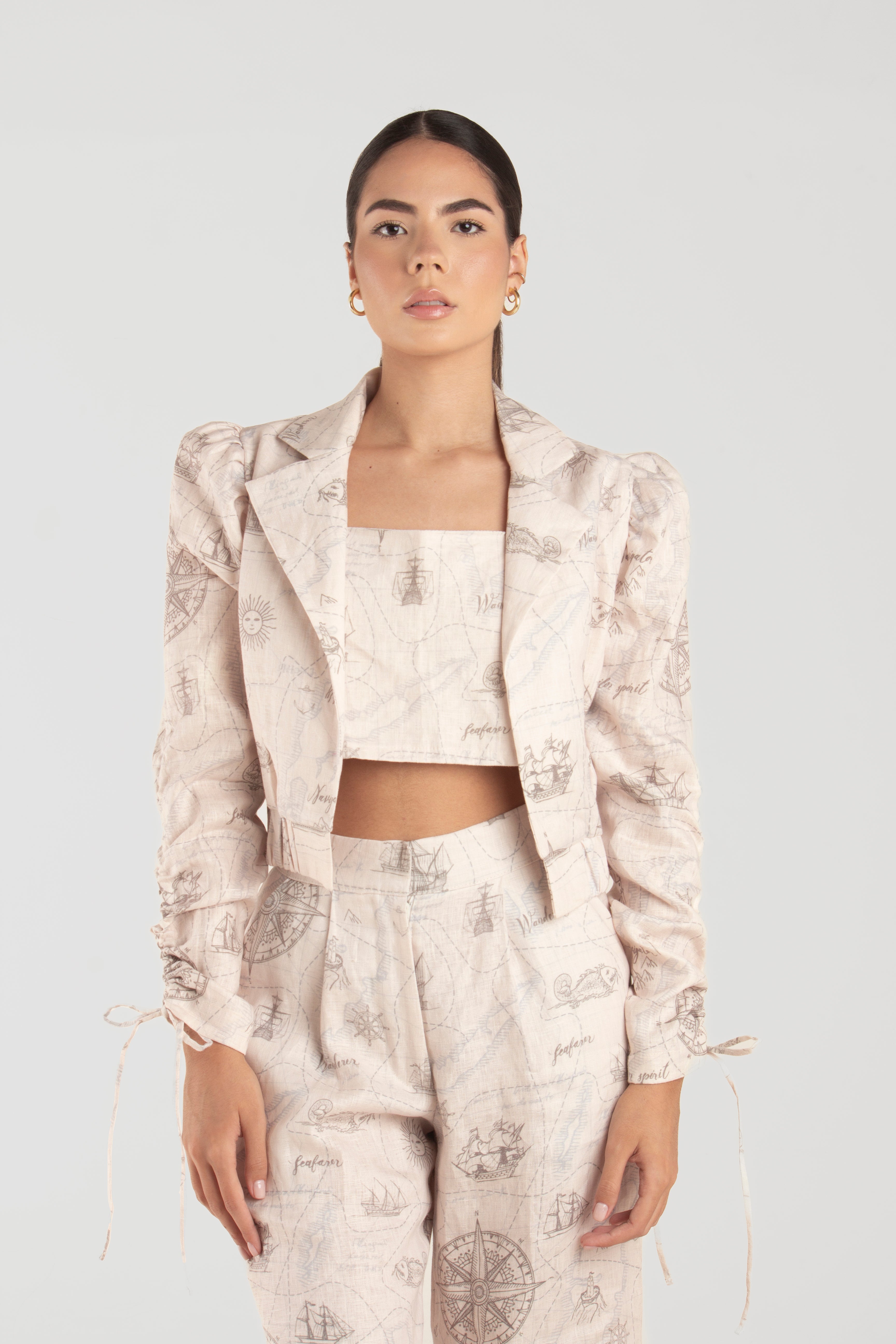 Linen Jacket, front