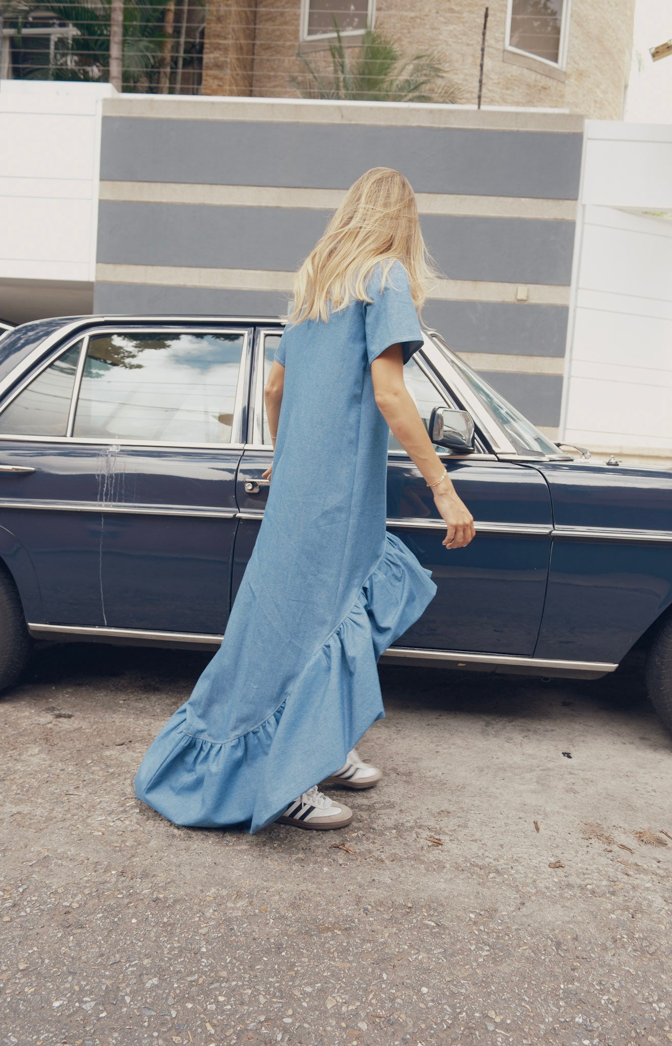 Violette Denim Dress