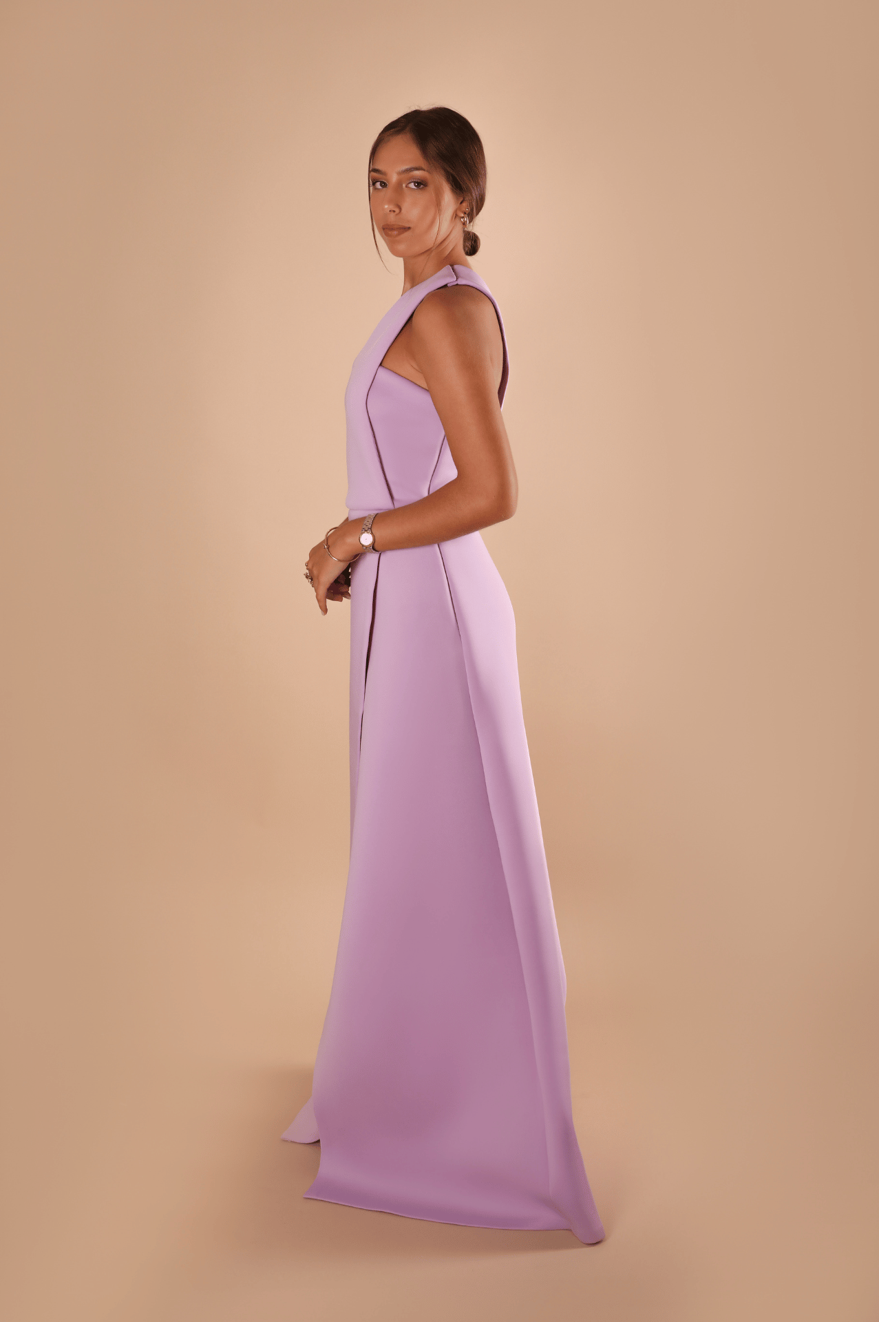 One Shoulder Asymmetrical Dress