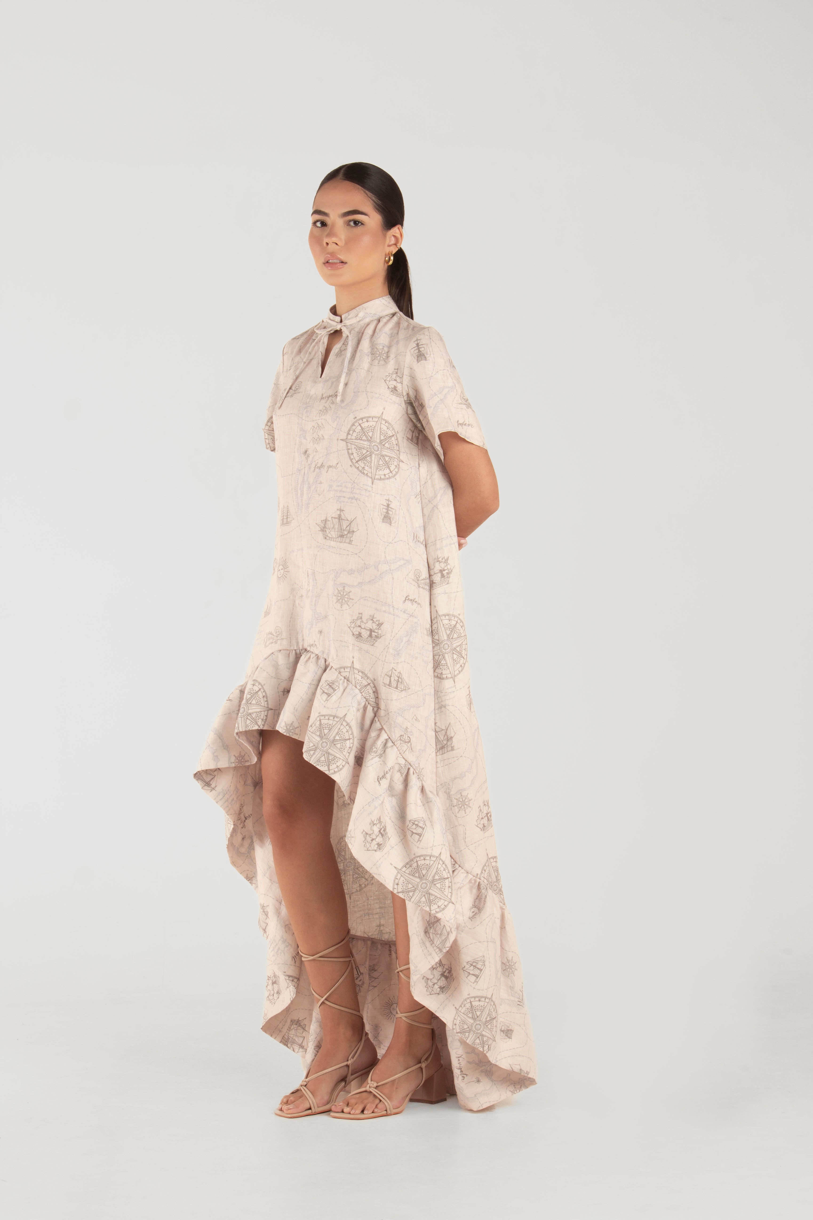 Bella Linen Dress