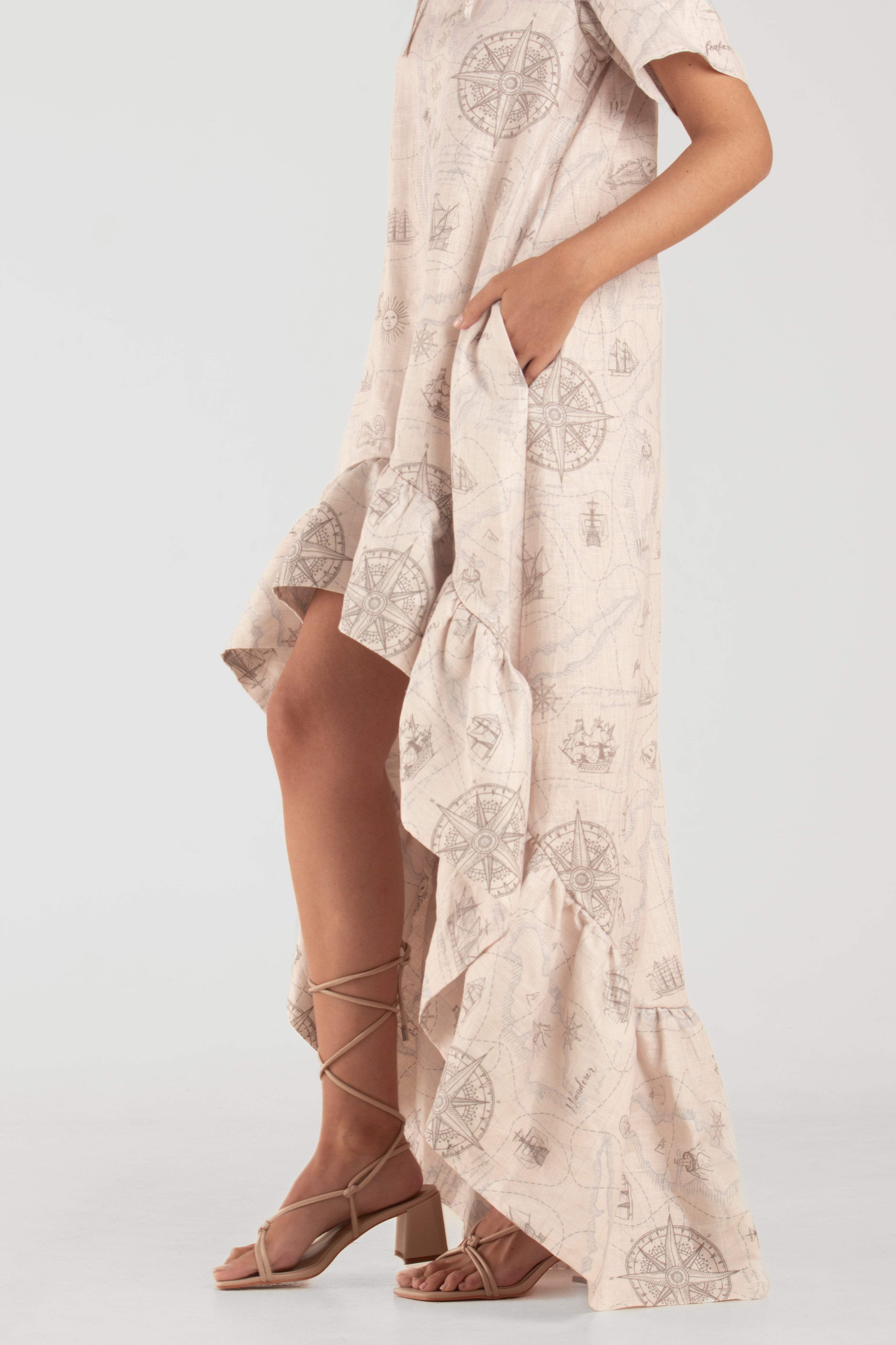 Bella Linen Dress
